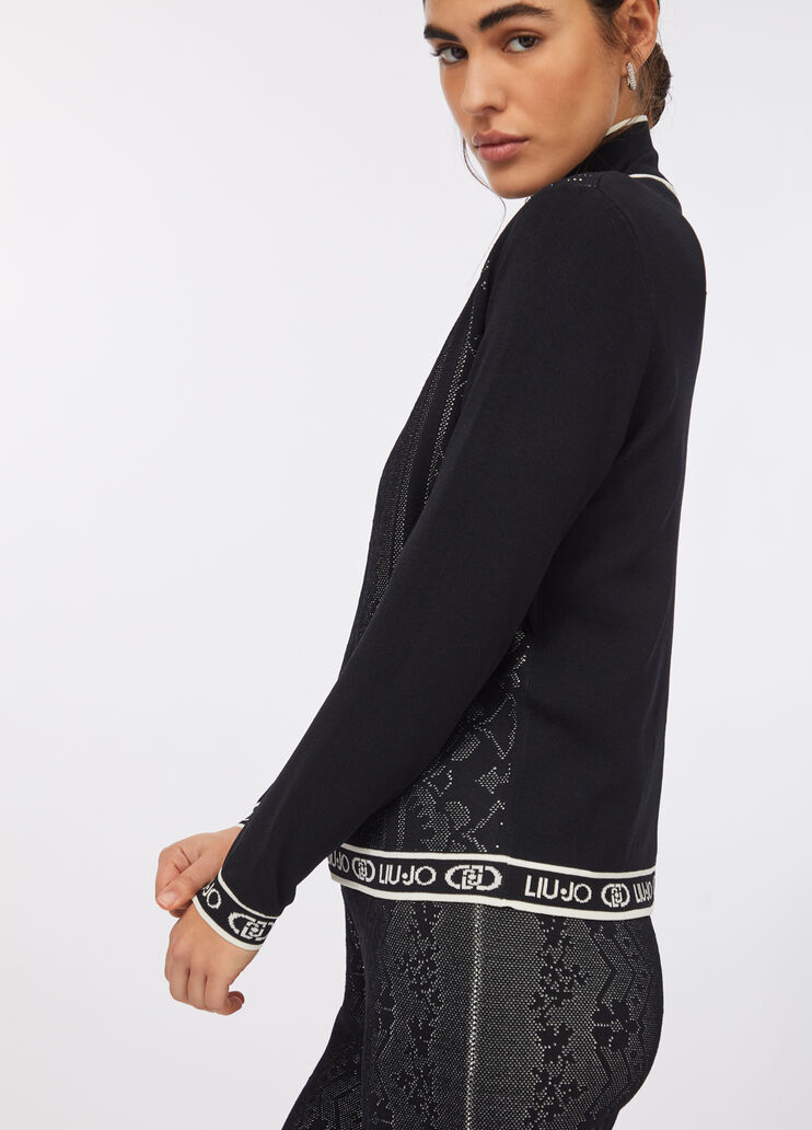 Veste Liu Jo Better noir Liu Jo - large image number 4