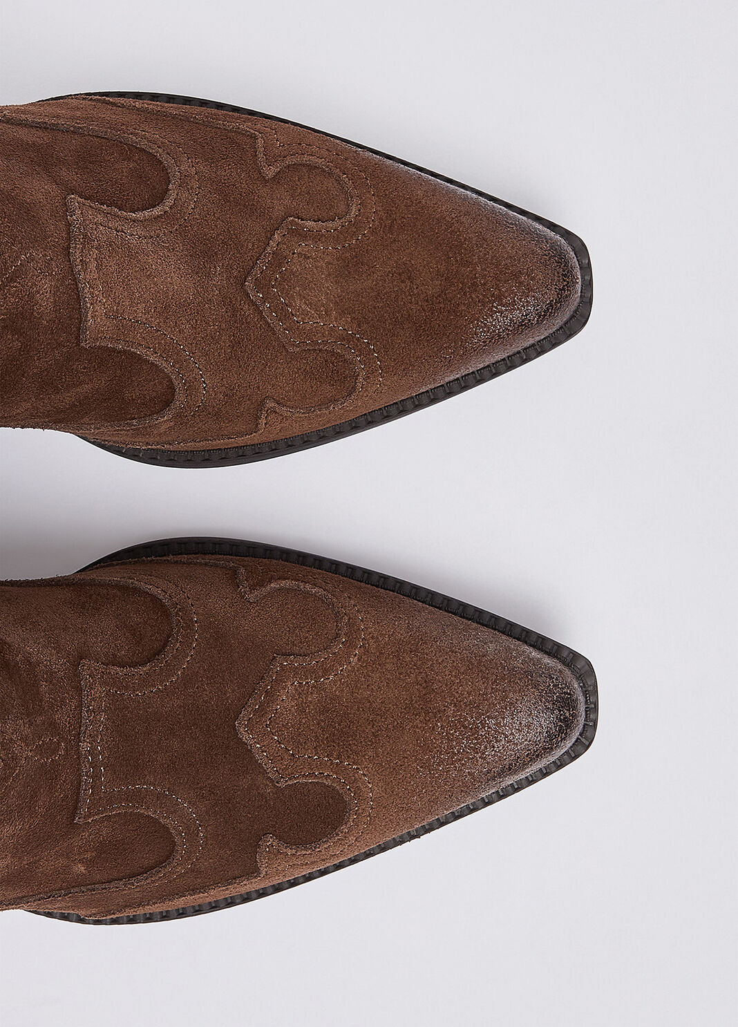 Stiefeletten aus Veloursleder Schokolade Liu Jo - large image number 6