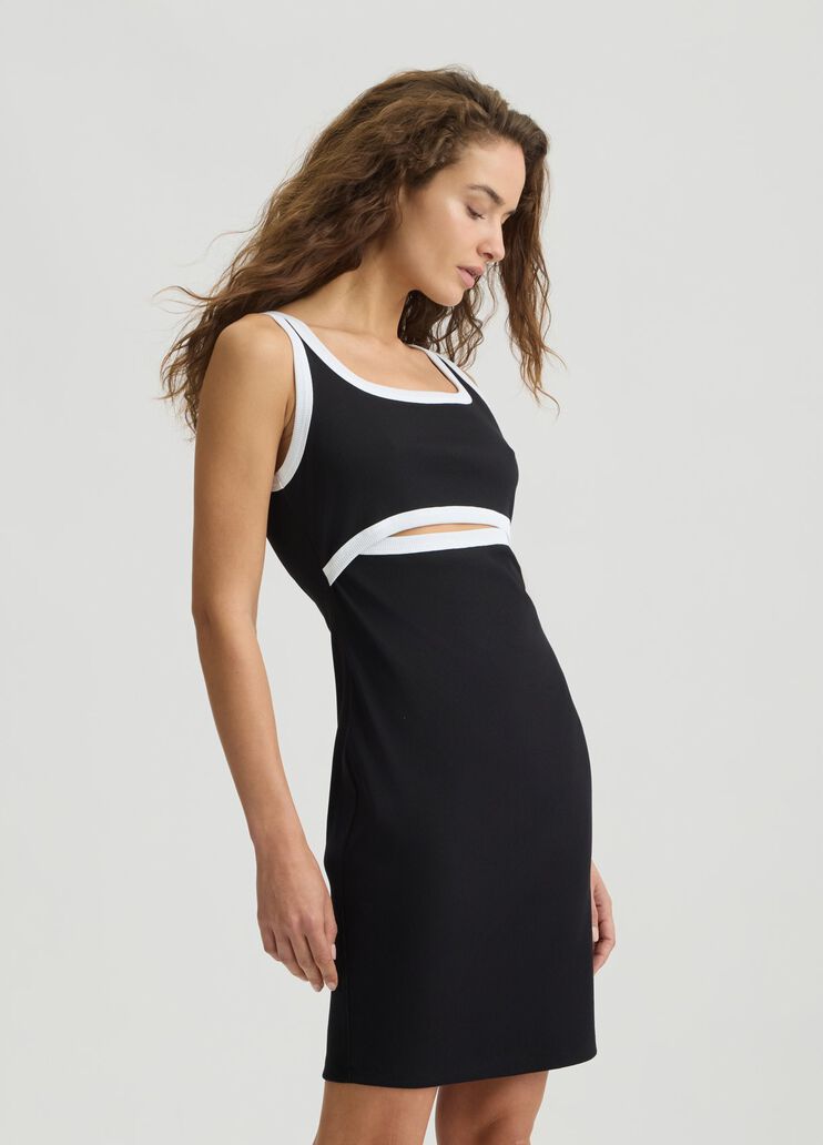 Dress with cut-out detailing black Liu Jo - large image number 3 Dress with cut-out detailing black Liu Jo - large image number 3