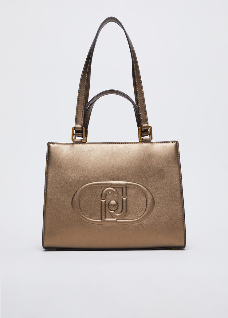 Kleiner Shopper mit Logo braun Liu Jo - medium Kleiner Shopper mit Logo braun Liu Jo - medium