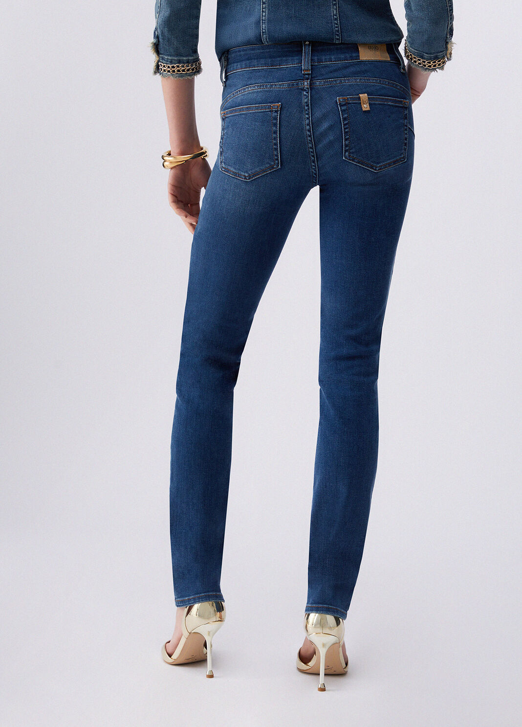 Slim fit jeans blue denim Liu Jo - large image number 1