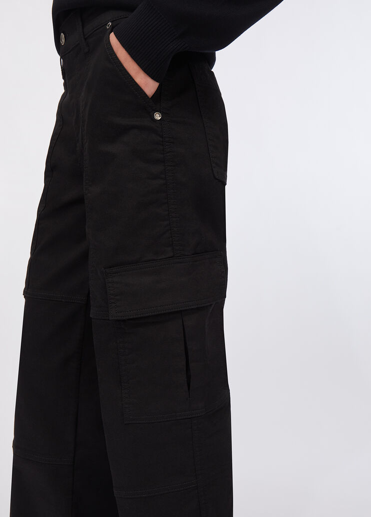 Women's cargo trousers black Liu Jo - large image number 2