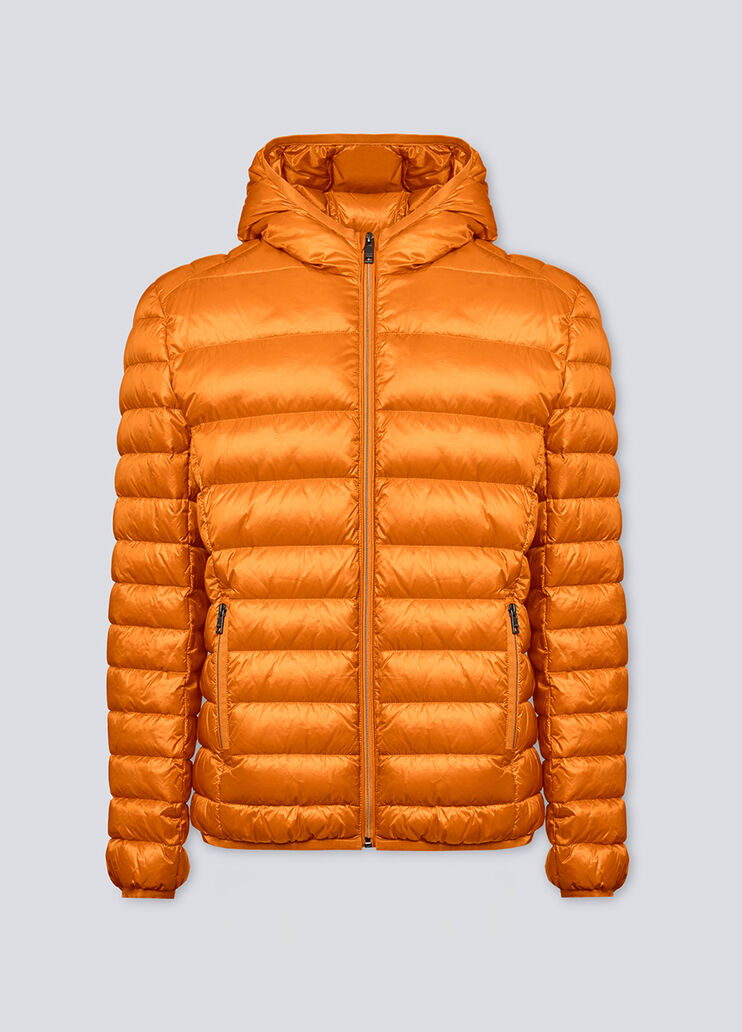 Hooded down jacket orange Liu Jo - large image number 4