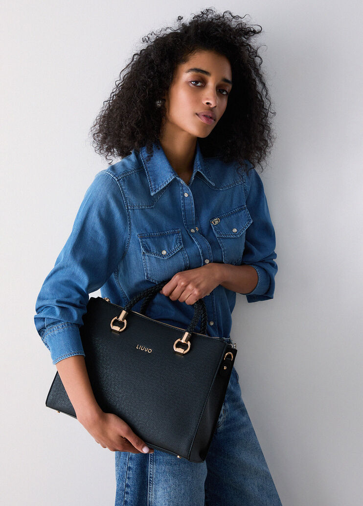 Medium satchel black Liu Jo - medium