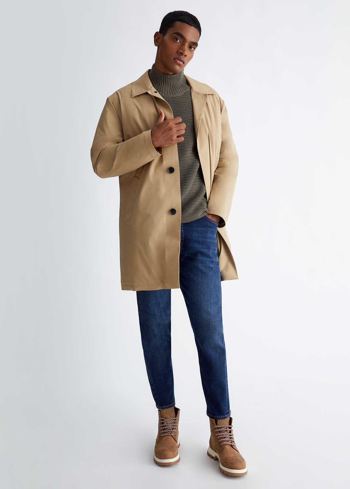 Men's jeans - brown P1025 | MODONE wholesale - Clothing For Men