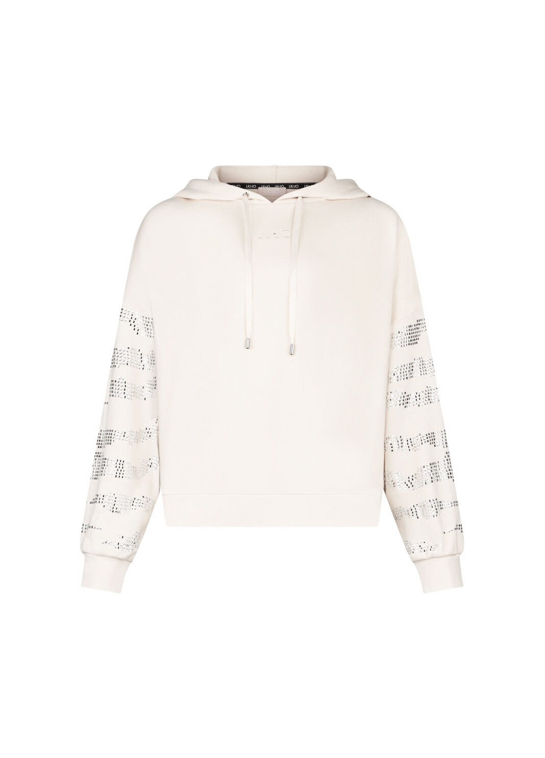 Sudadera con capucha y aplicaciones champ&aacute;n Liu Jo - large image number 6