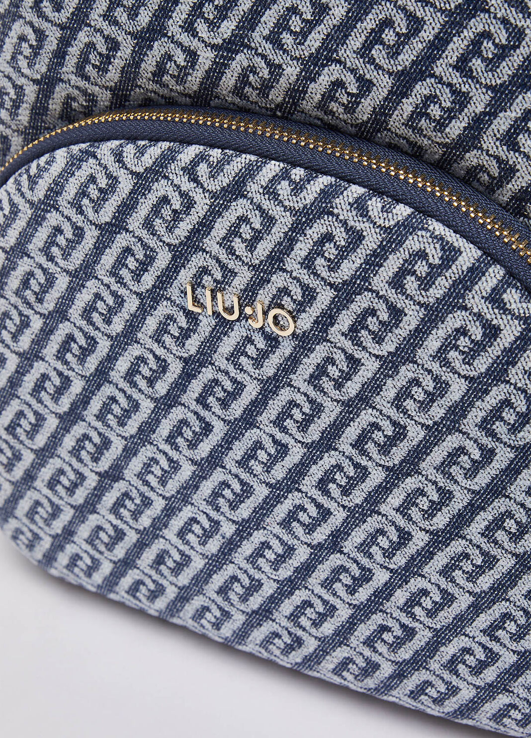 Rucksack Monogramm aus Denim denimblau Liu Jo - large image number 5