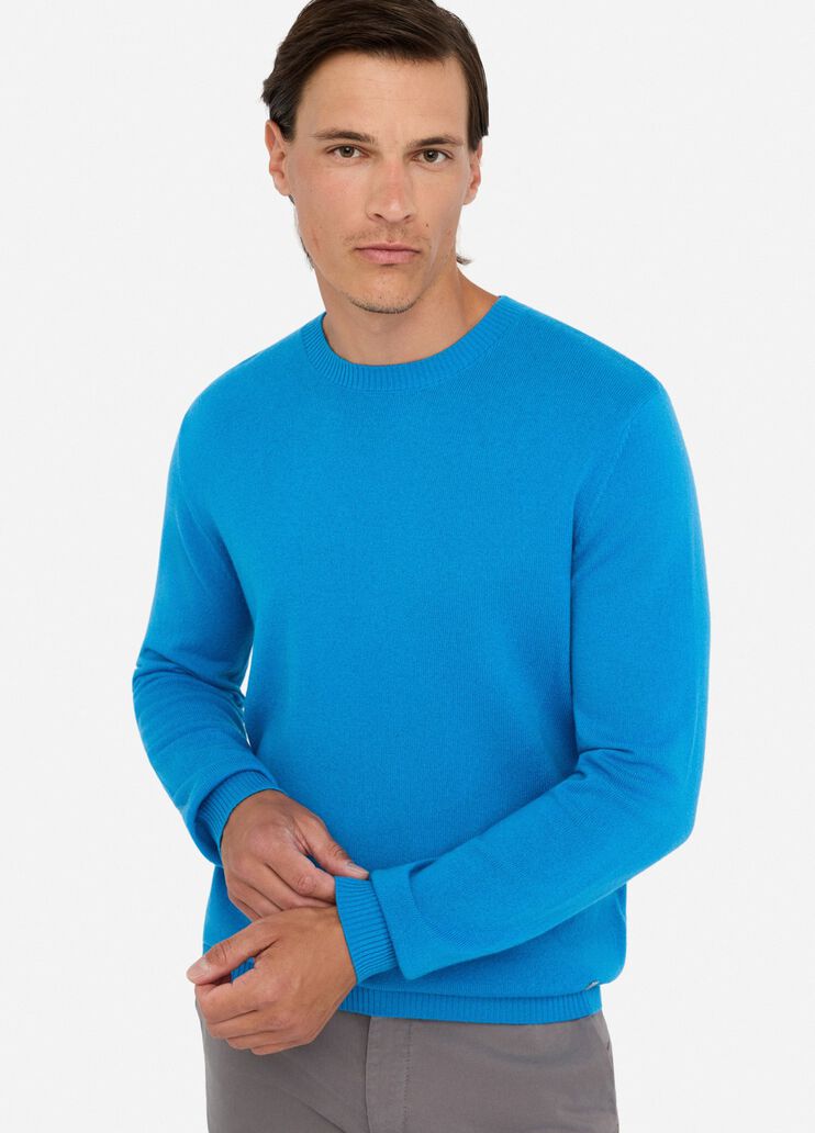 Wool and cashmere jumper blue Liu Jo - medium Wool and cashmere jumper blue Liu Jo - medium