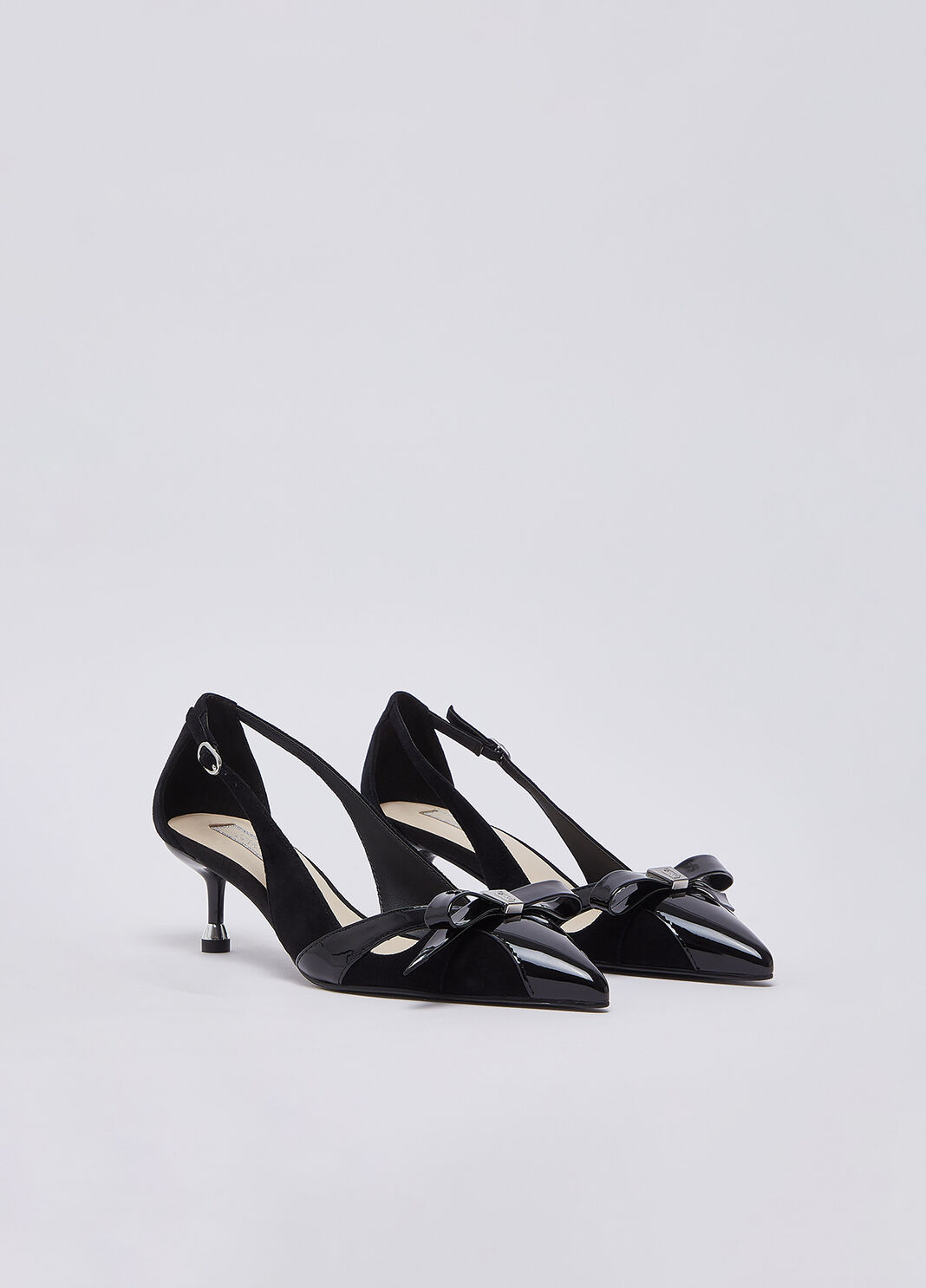 Suede cut-out pumps black Liu Jo - large image number 2