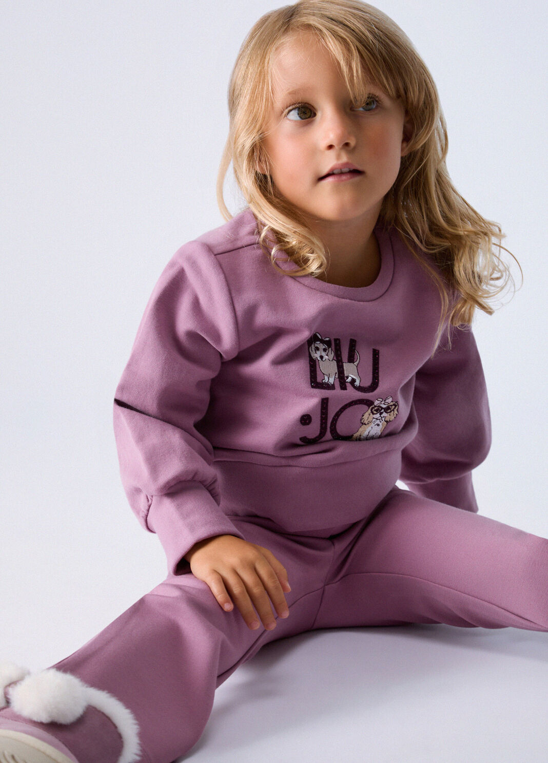Printed Sweatshirt orchid Liu Jo - large image number 0