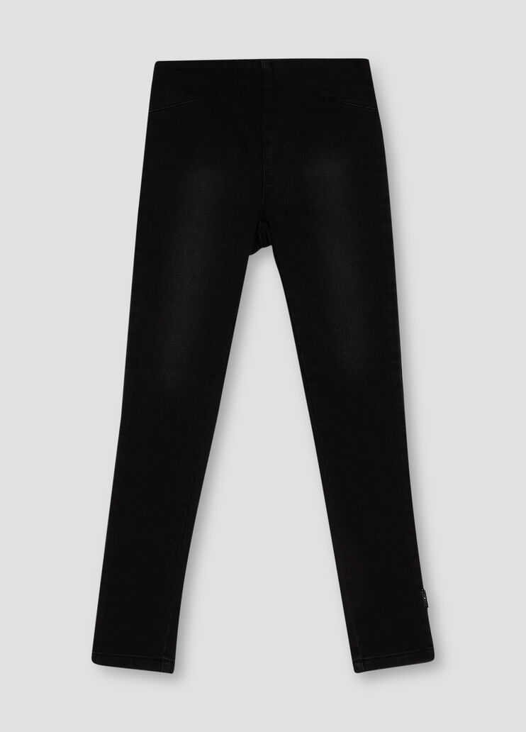 Legging effet denim denim noir Liu Jo - large image number 0