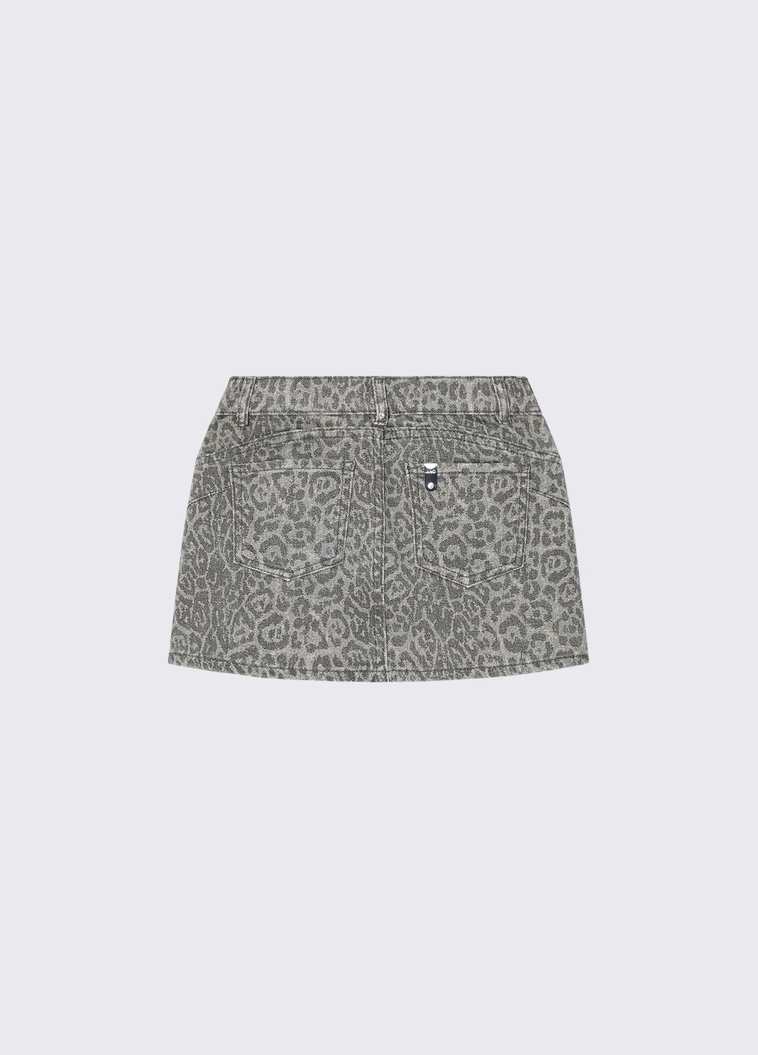 Animal Print Mini Skirt with Rhinestones animal print Liu Jo - large image number 3