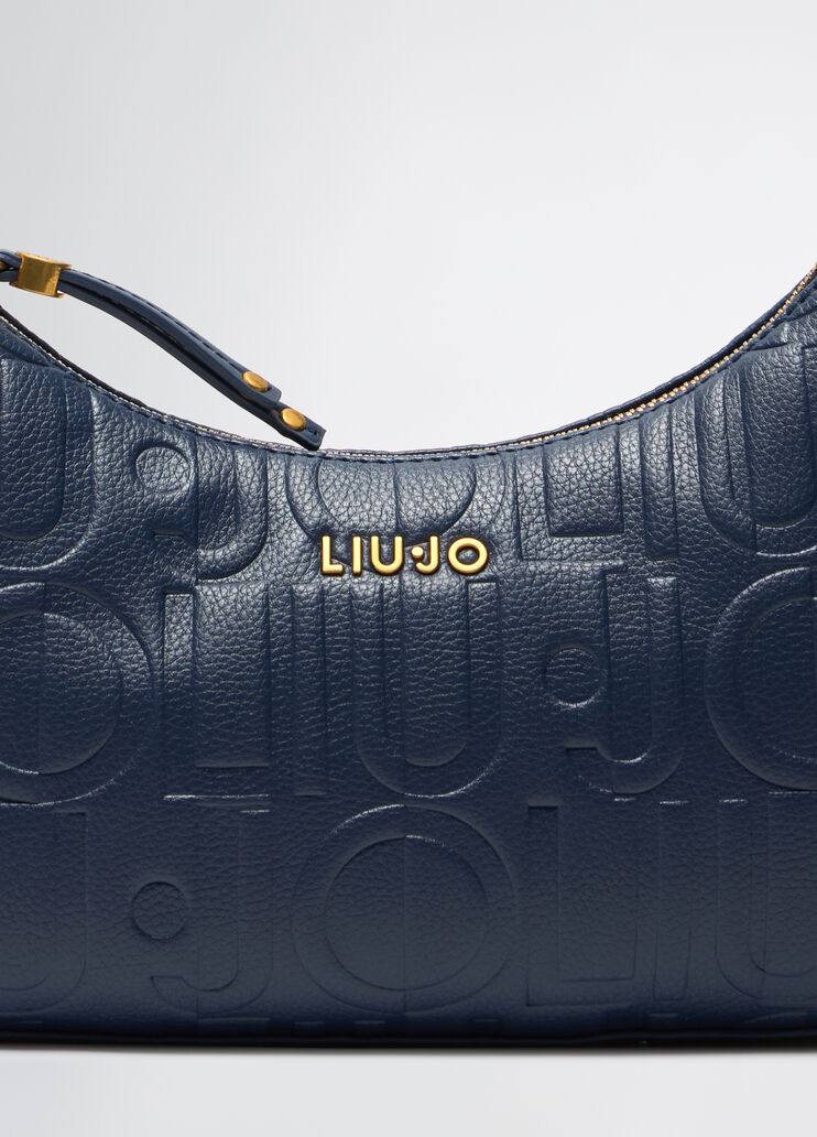 Small bag with logo blue Liu Jo - medium Small bag with logo blue Liu Jo - medium