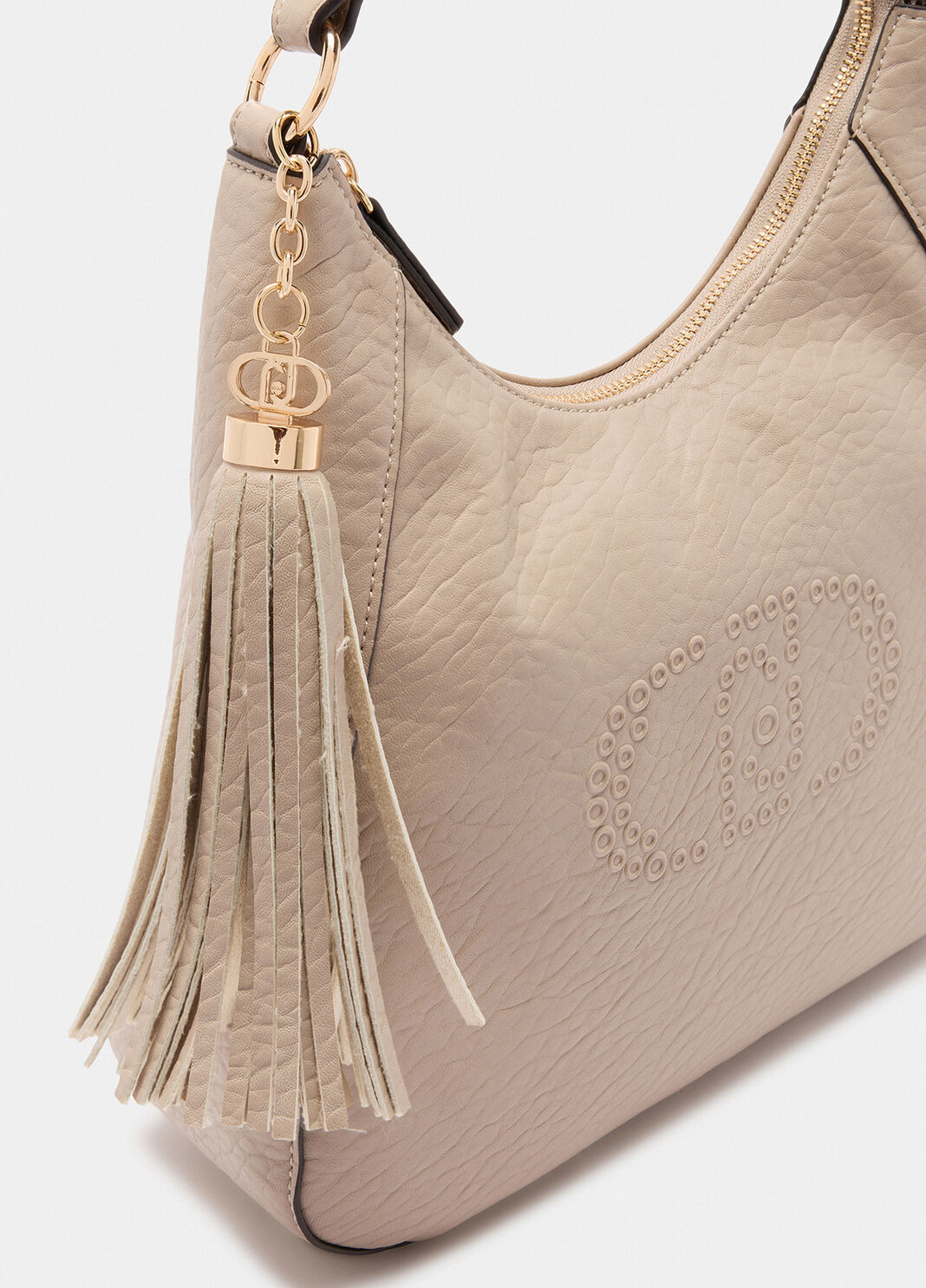 Medium shoulder bag beige Liu Jo - large image number 5