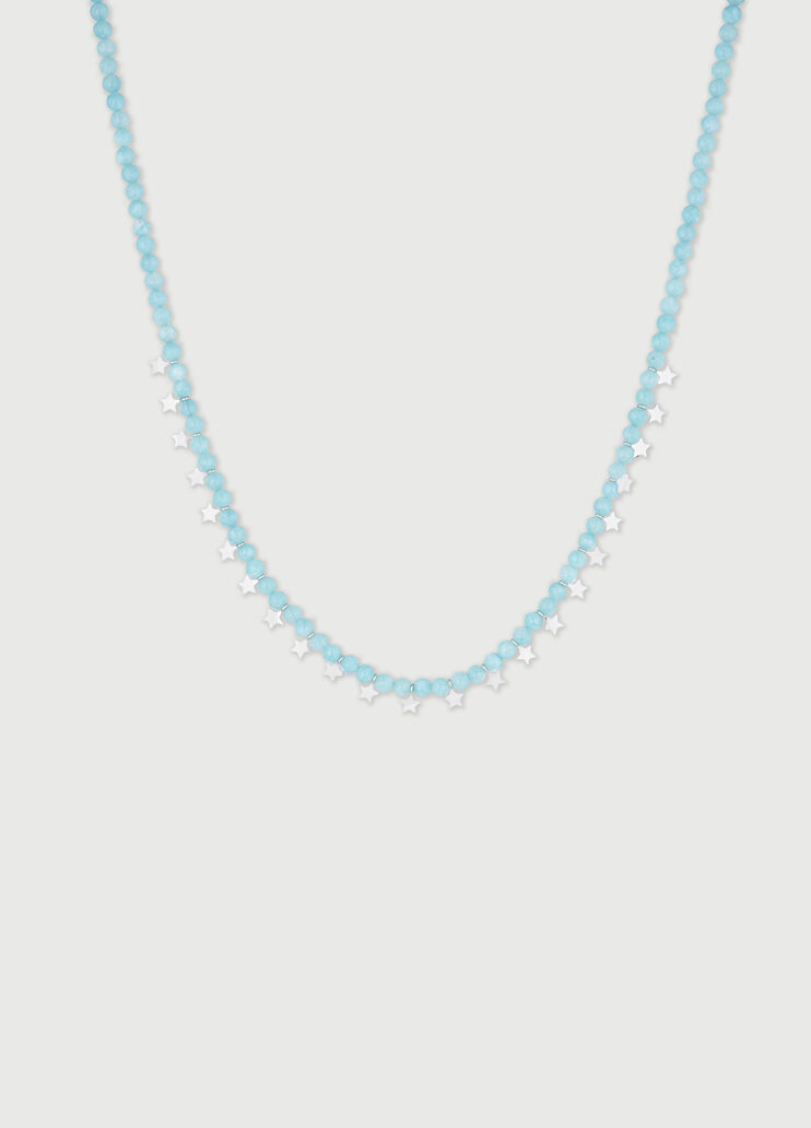 Голубое ожерелье со звёздами голубой Liu Jo - large image number 0