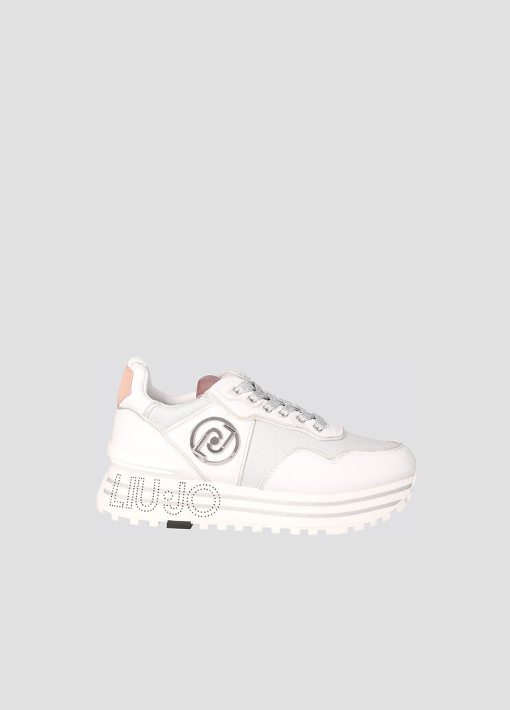 Leather sneakers with logo White Liu Jo - large image number 0 Leather sneakers with logo White Liu Jo - large image number 0