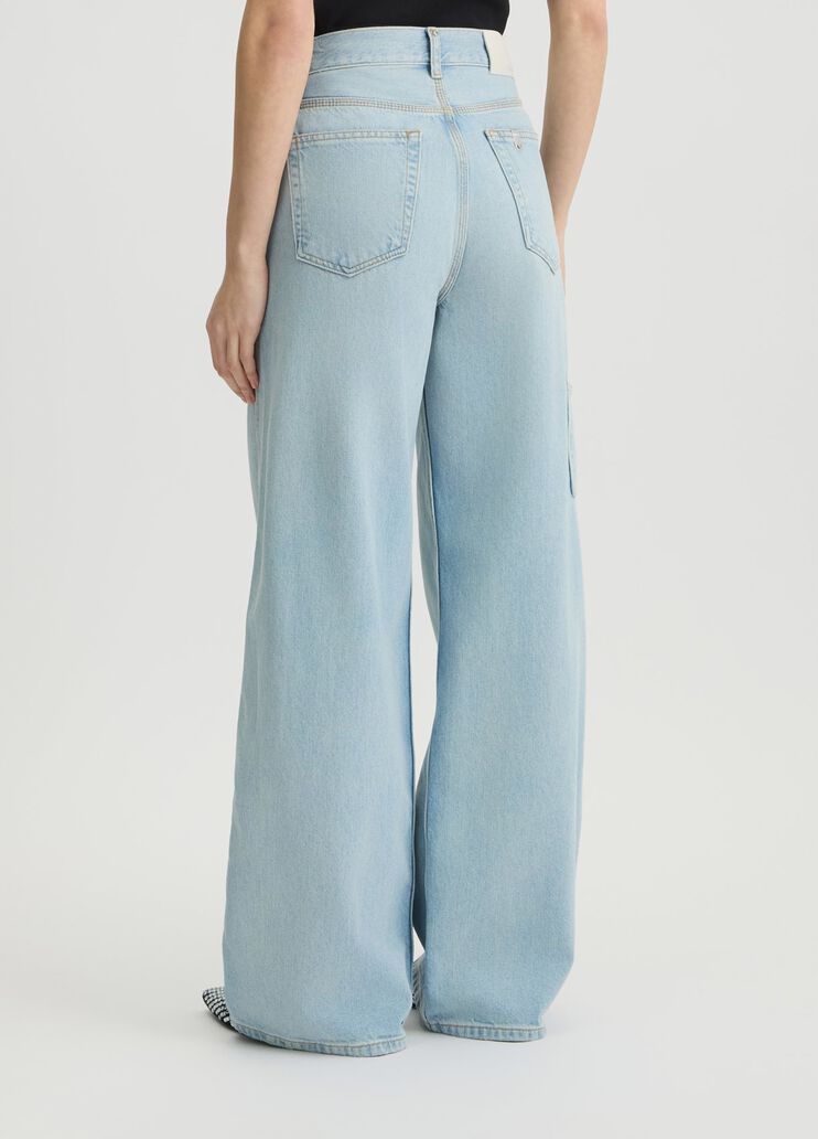 Low-rise flared jeans light denim Liu Jo - large image number 1