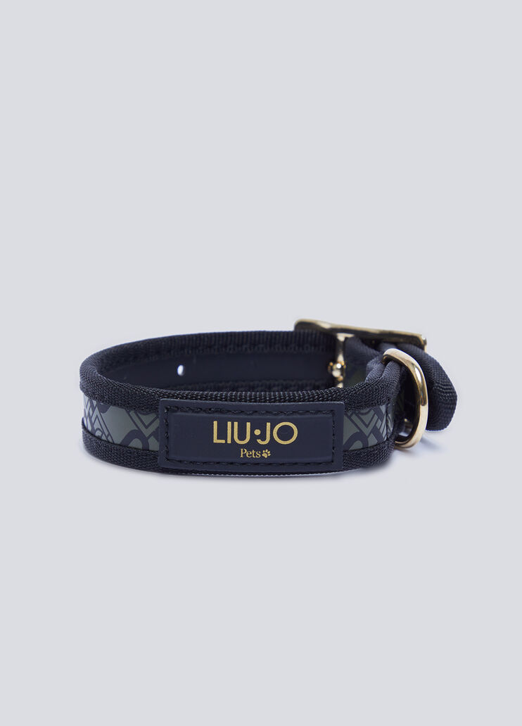 Liu Jo PETS monogram collar Green/Black Liu Jo - large image number 0 Liu Jo PETS monogram collar Green/Black Liu Jo - large image number 0