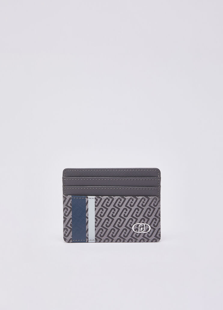 Small monogram purse grey Liu Jo - medium