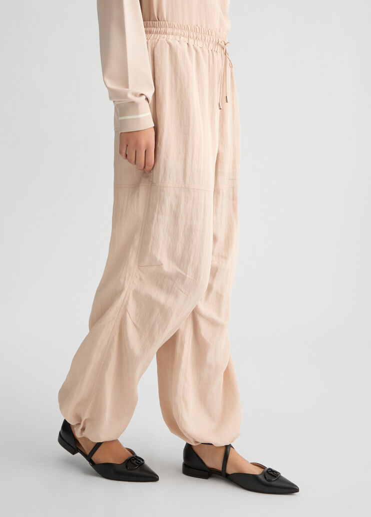 Jogging trousers beige Liu Jo - large image number 3 Jogging trousers beige Liu Jo - large image number 3