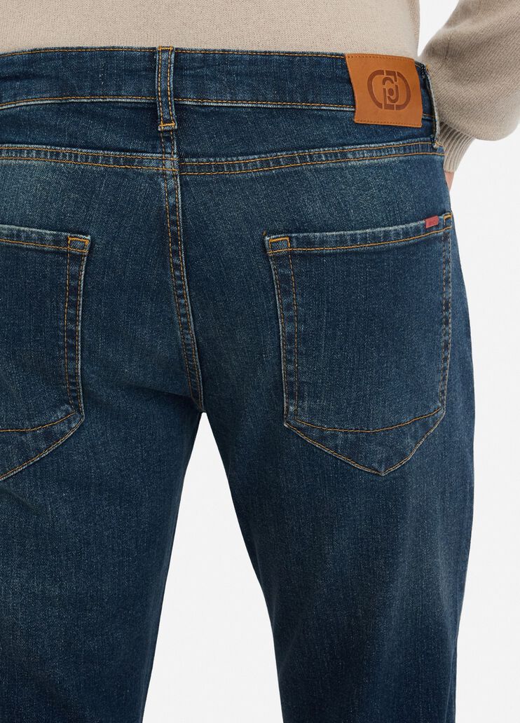 Tapered-fit jeans blue denim Liu Jo - large image number 4 Tapered-fit jeans blue denim Liu Jo - large image number 4