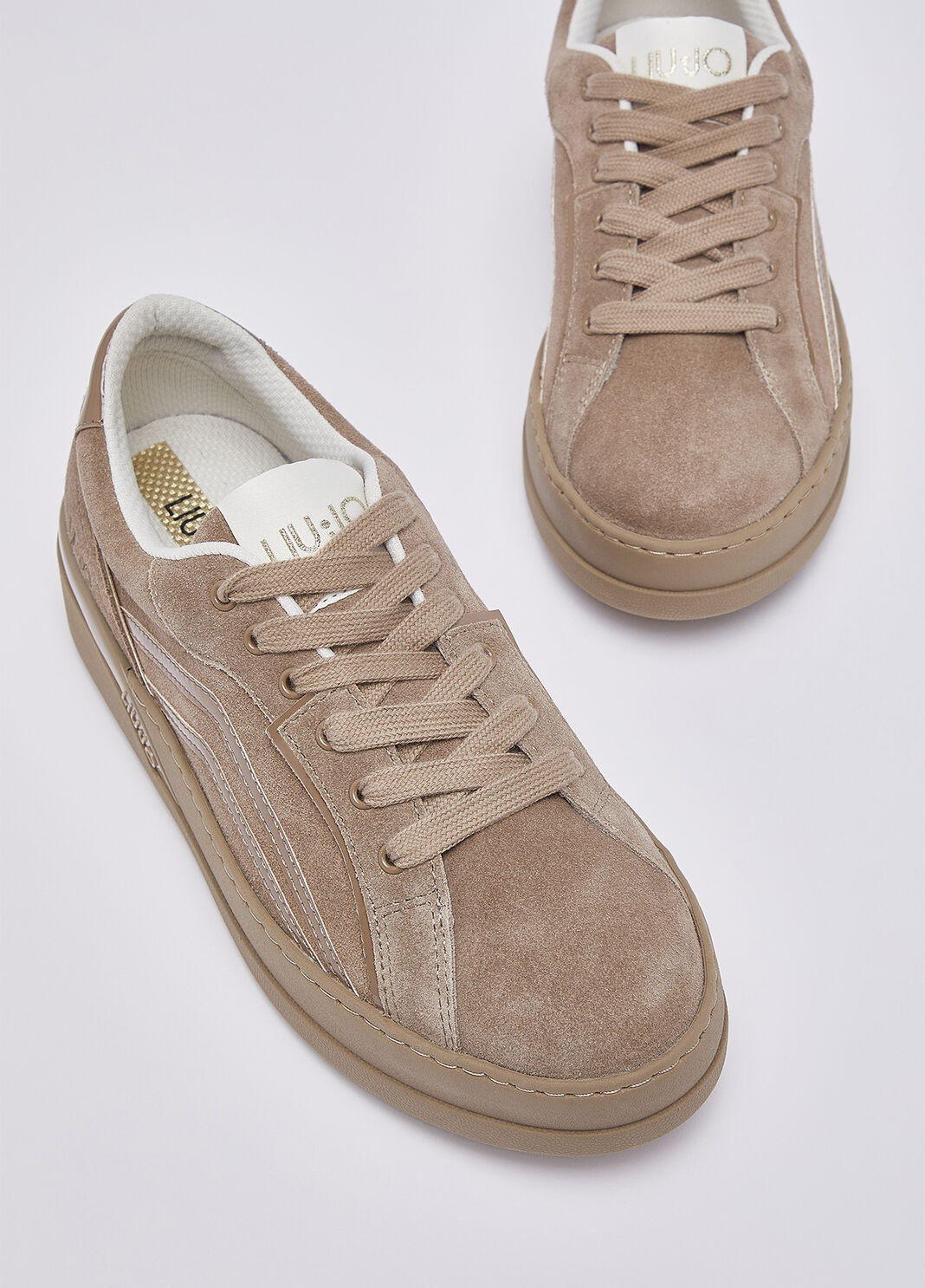 Sneakers in suede havana Liu Jo - large image number 6