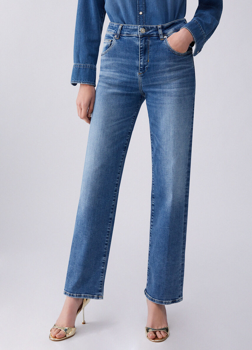 Jeans Max & Liu Taille 46 (XL) Bleu - Coupe Droite - Occasion Très Bon état - Homme