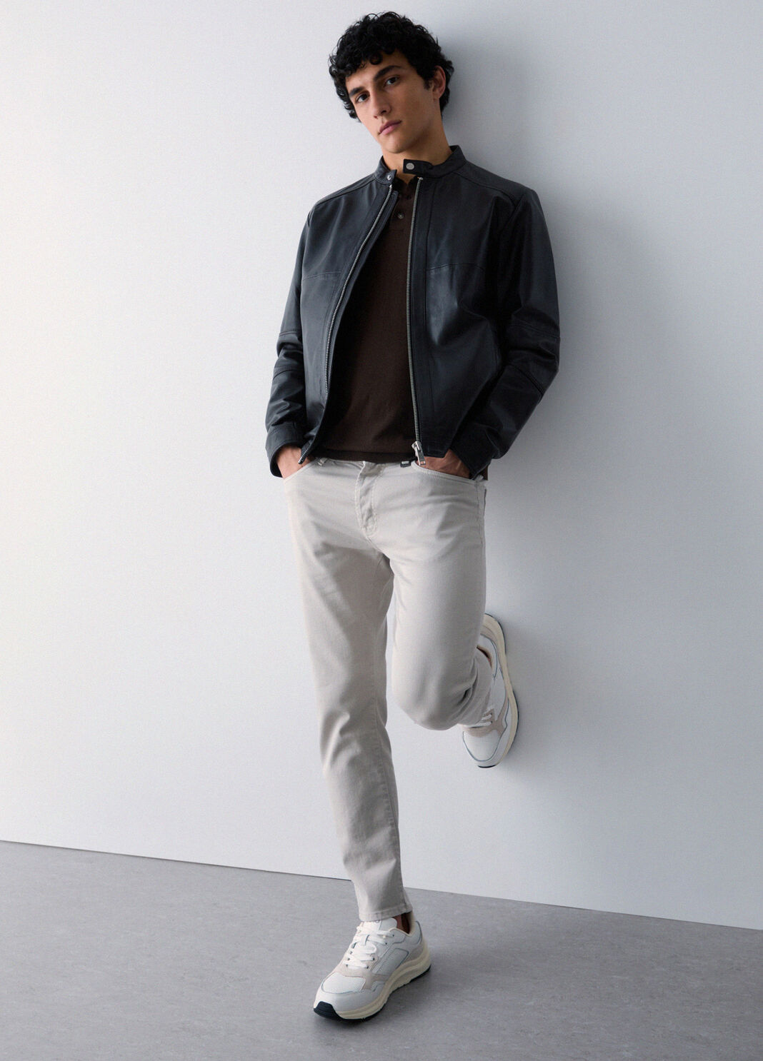 Slim-fit trousers light grey Liu Jo - large image number 2