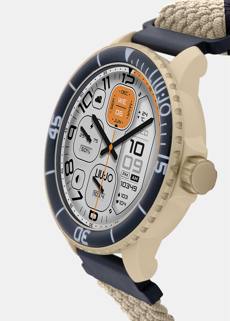 Smartwatch with nylon strap beige Liu Jo - medium Smartwatch with nylon strap beige Liu Jo - medium