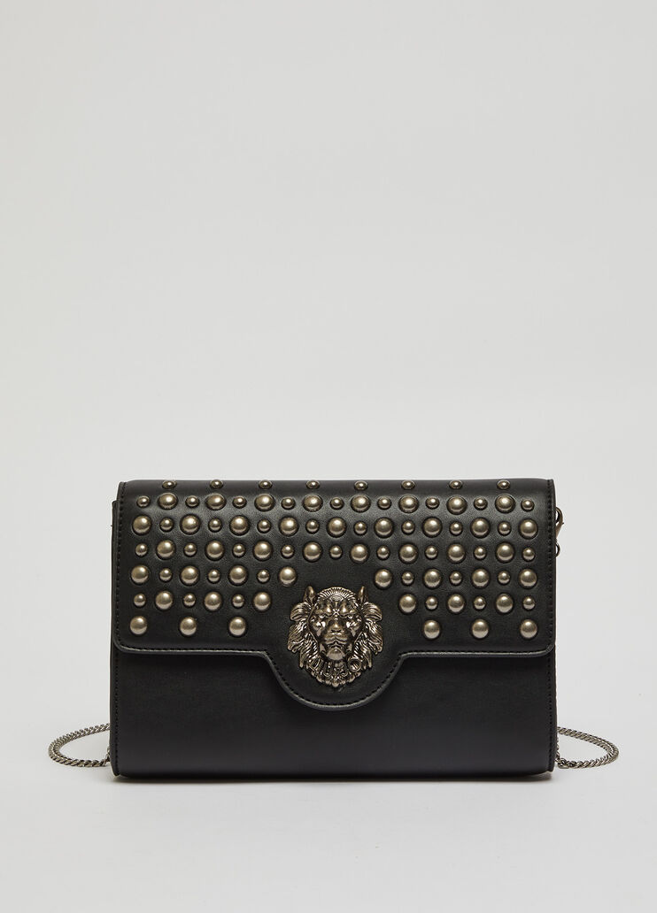 Bolso de mano con tachuelas negro/plateado Liu Jo - large image number 0 Bolso de mano con tachuelas negro/plateado Liu Jo - large image number 0