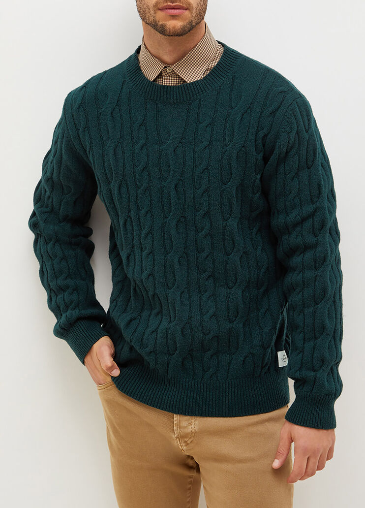 Pull en laine vert Liu Jo - large image number 0