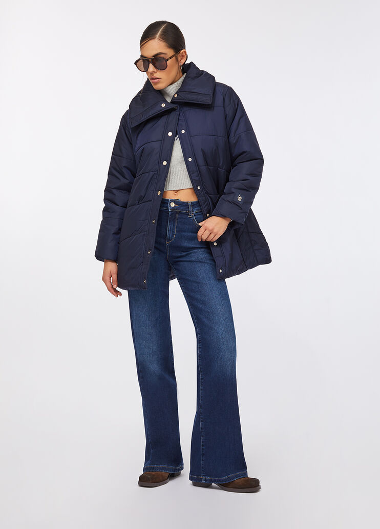 Chaqueta acolchada azul oscuro Liu Jo - medium