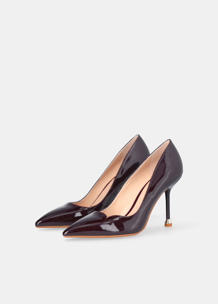 Patent leather court shoes amarone Liu Jo - medium Patent leather court shoes amarone Liu Jo - medium