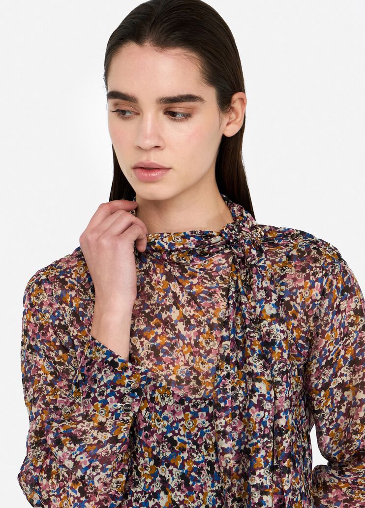 Silk chiffon top floral Liu Jo - medium Silk chiffon top floral Liu Jo - medium
