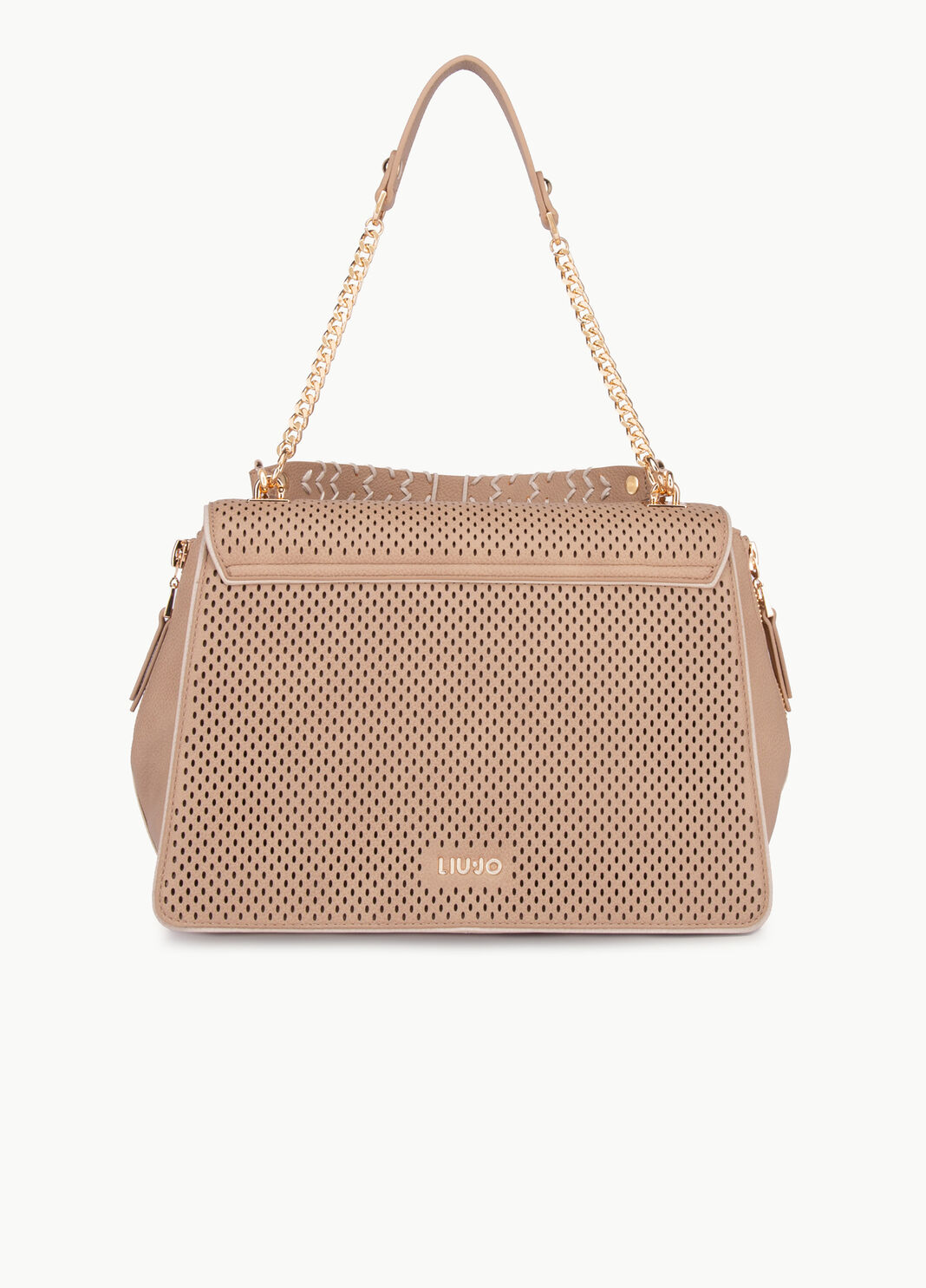 Borsa a mano traforata Marrone Liu Jo - large image number 2