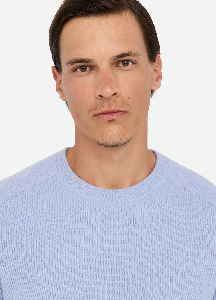 Wool and cashmere jumper air force blue Liu Jo - large image number 2 Wool and cashmere jumper air force blue Liu Jo - large image number 2