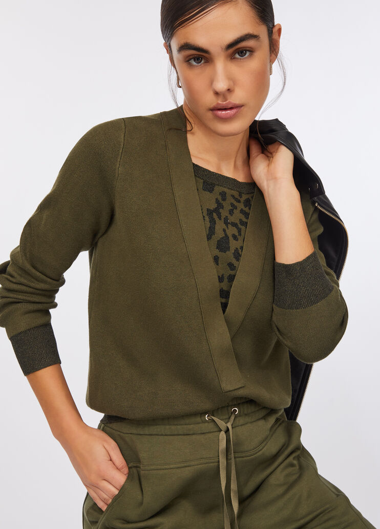 Liu Jo Better top olive green Liu Jo - medium