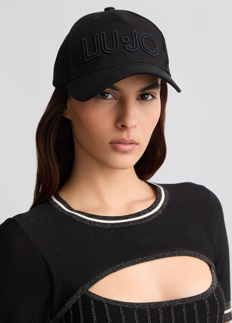Black baseball cap black Liu Jo - medium Black baseball cap black Liu Jo - medium