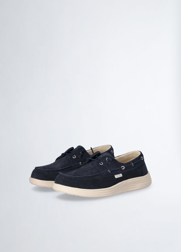 Casual suede loafers blue Liu Jo - large image number 1