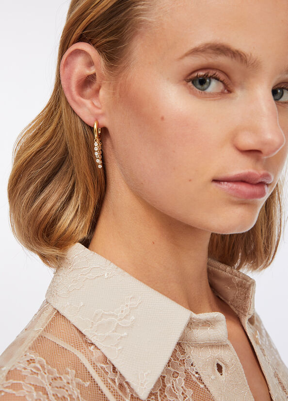 Diamanté earrings gold Liu Jo - large image number 0