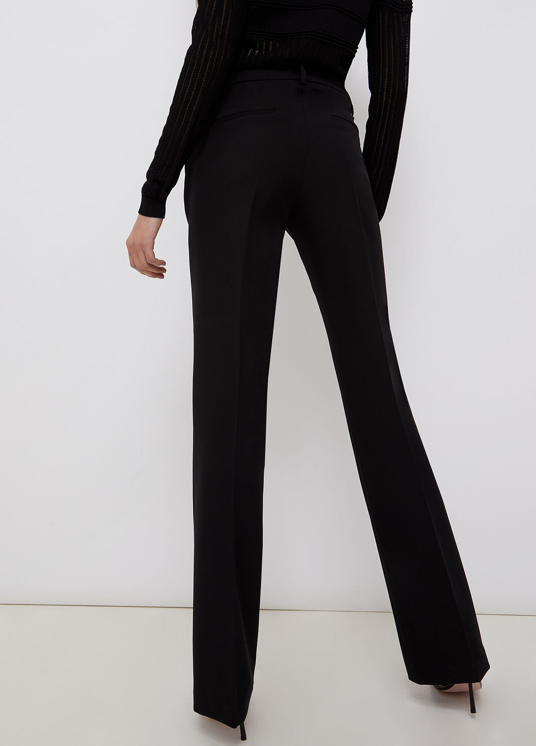 High-waisted smart trousers black Liu Jo - large image number 1