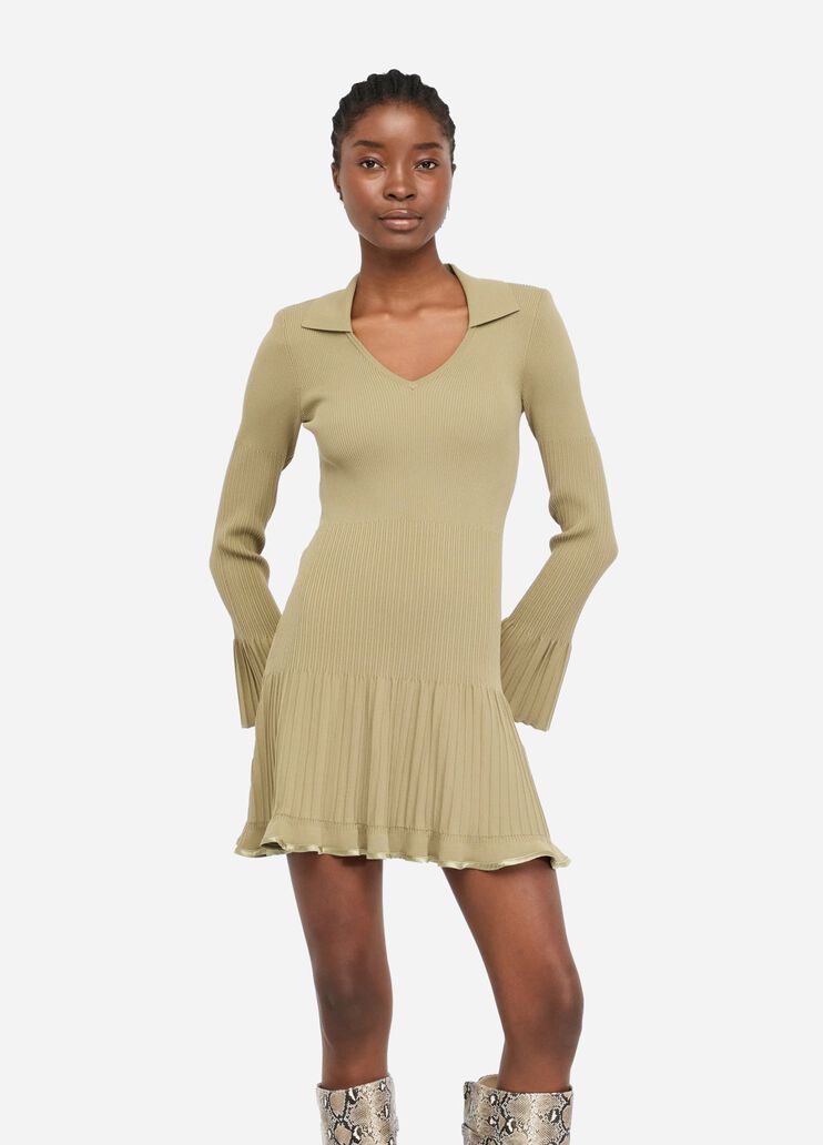 Short knit dress asparagus Liu Jo - large image number 0