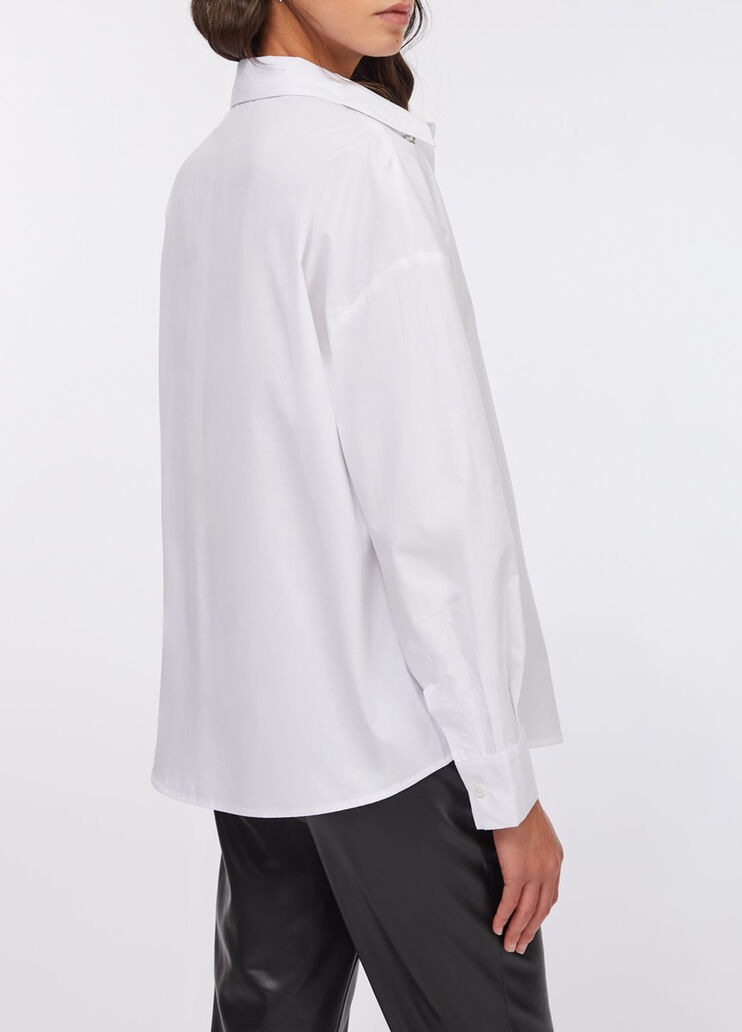 Camicia con ricami gioiello bianco Liu Jo - medium