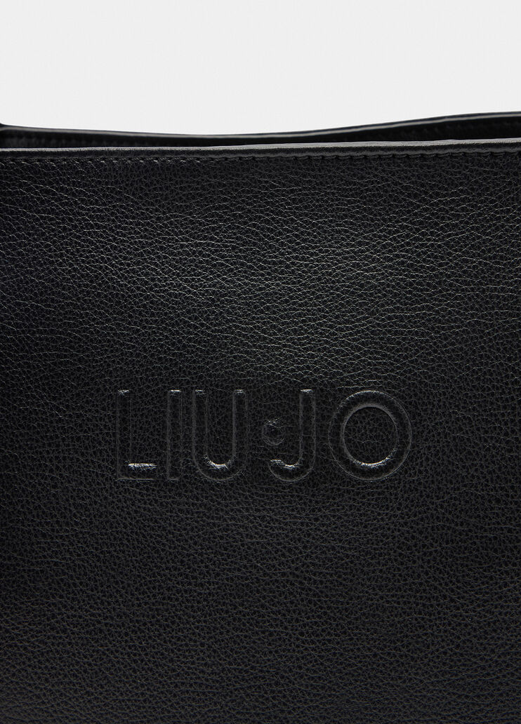 Bolso mediano con charms negro Liu Jo - medium Bolso mediano con charms negro Liu Jo - medium