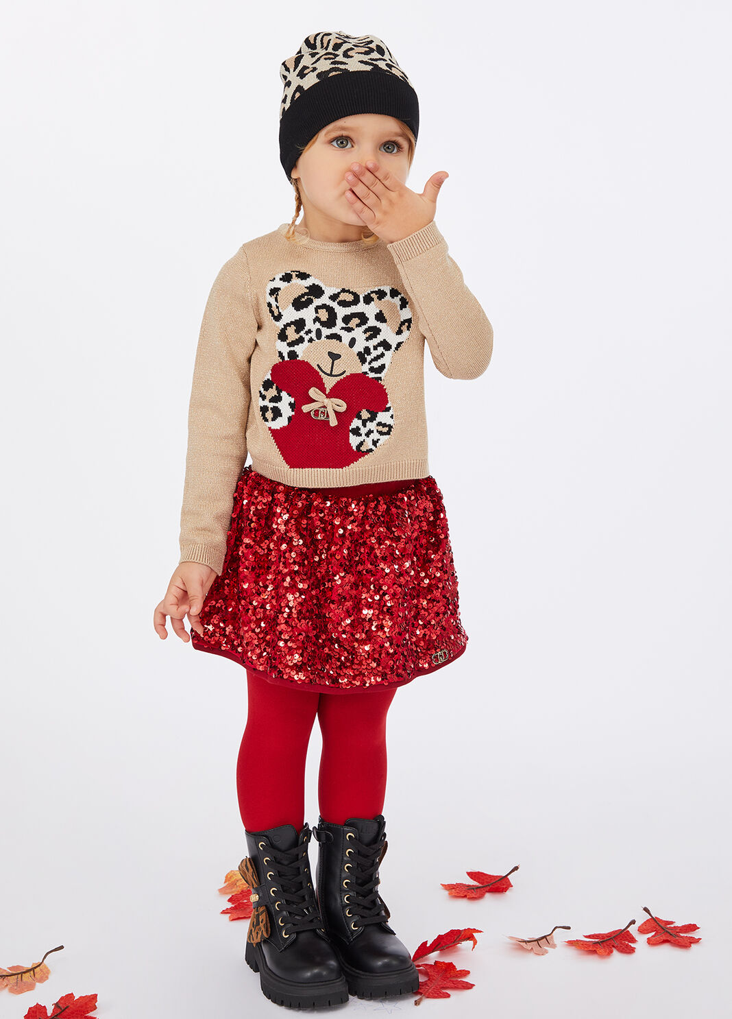 Sequin skirt red Liu Jo - large image number 1