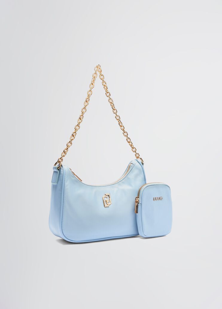 Small bag with charm light blue Liu Jo - large image number 2 Small bag with charm light blue Liu Jo - large image number 2