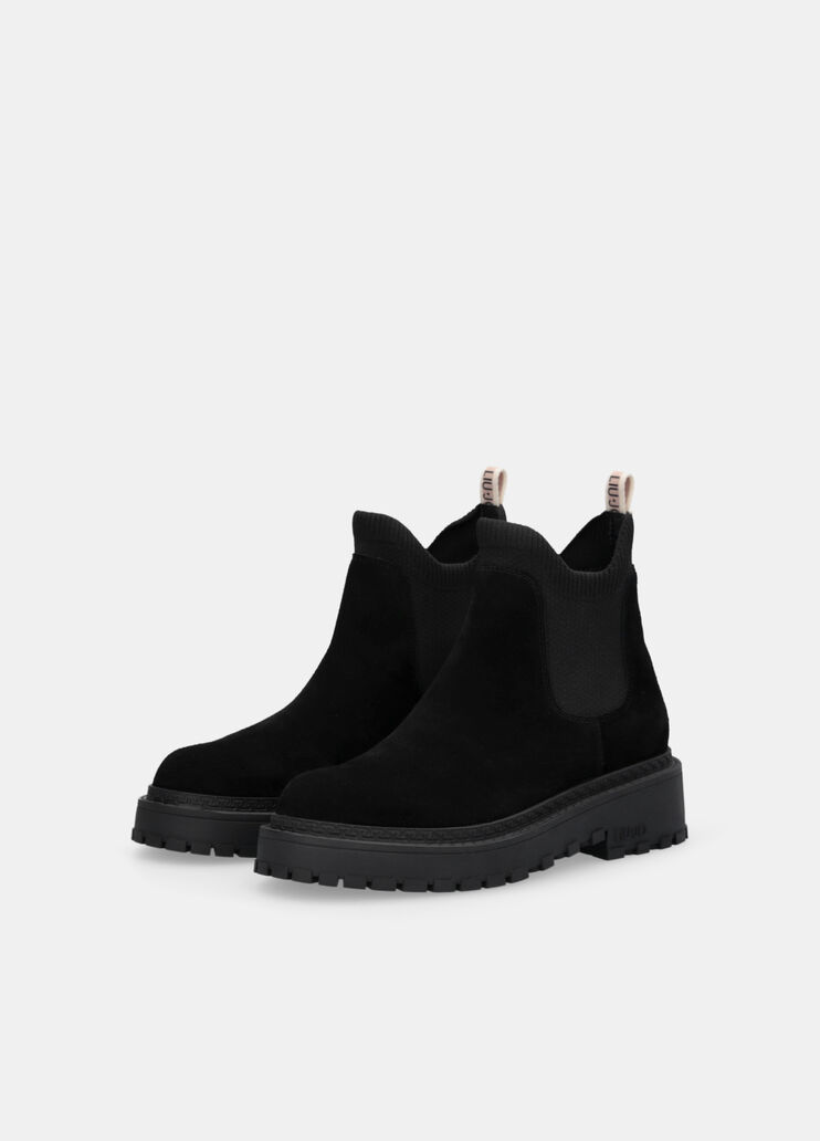 Stivaletti beatles in suede nero Liu Jo - medium