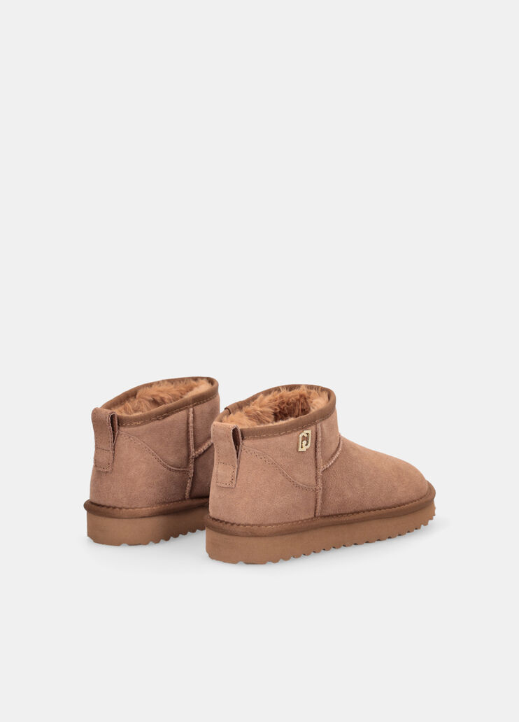 Suede ankle boots cognac Liu Jo - large image number 3 Suede ankle boots cognac Liu Jo - large image number 3