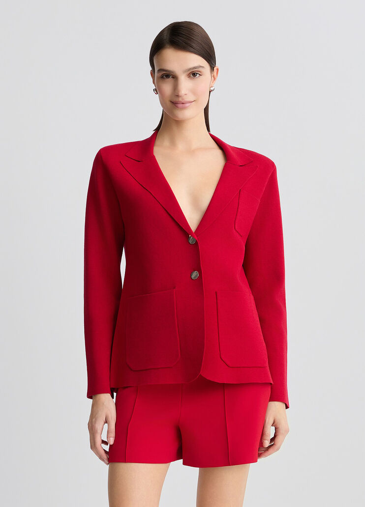 Red knit jacket red Liu Jo - medium Red knit jacket red Liu Jo - medium