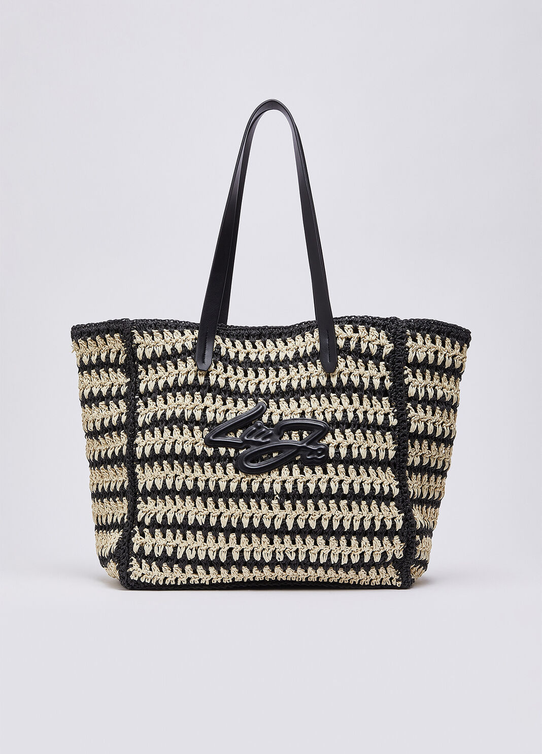 Medium quilted tote bag beige Liu Jo - large image number 0